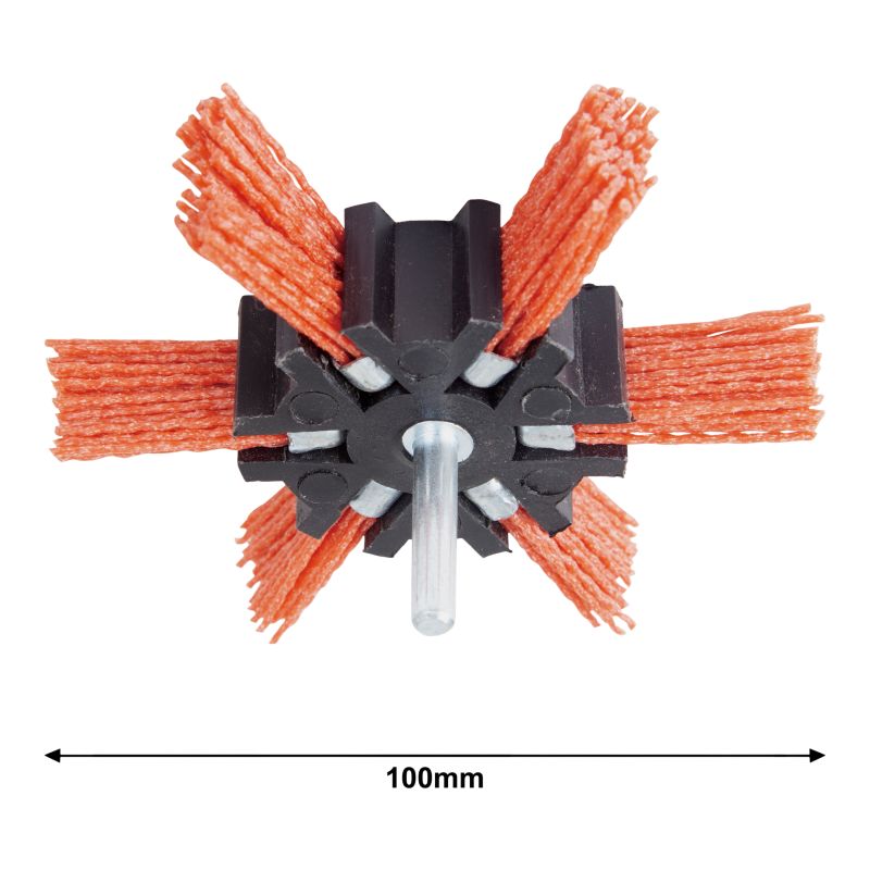 Mac Allister 100 mm nylon‑viftebørste