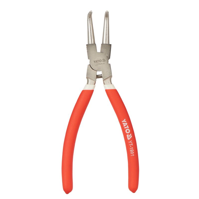 Yato segera-tang med indvendigt buet spids 225 mm