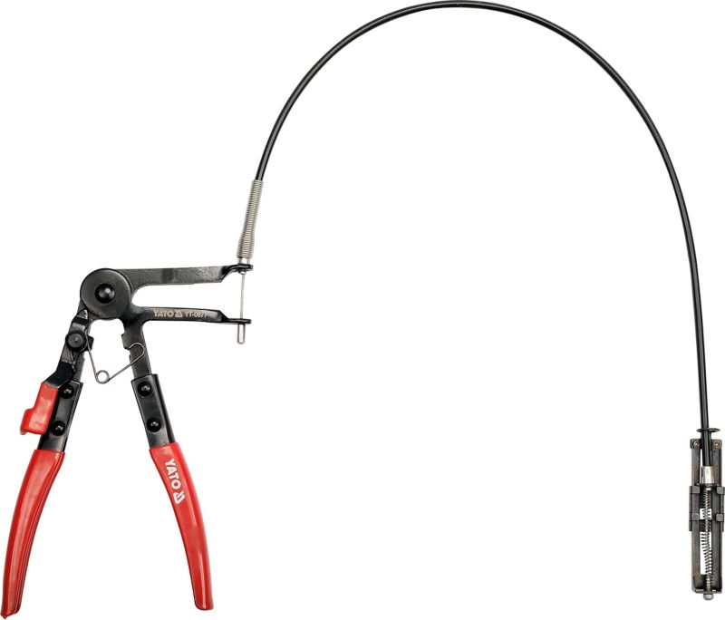 Tang med wire til spændebånd fra Yato