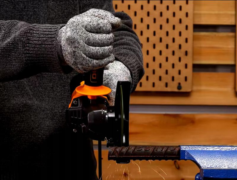 Vinkelsliber DEKO 800W 11000 omdr./min 125 mm 1 sæt