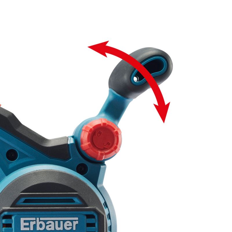 Erbauer 18 V båndsliber uden batteri