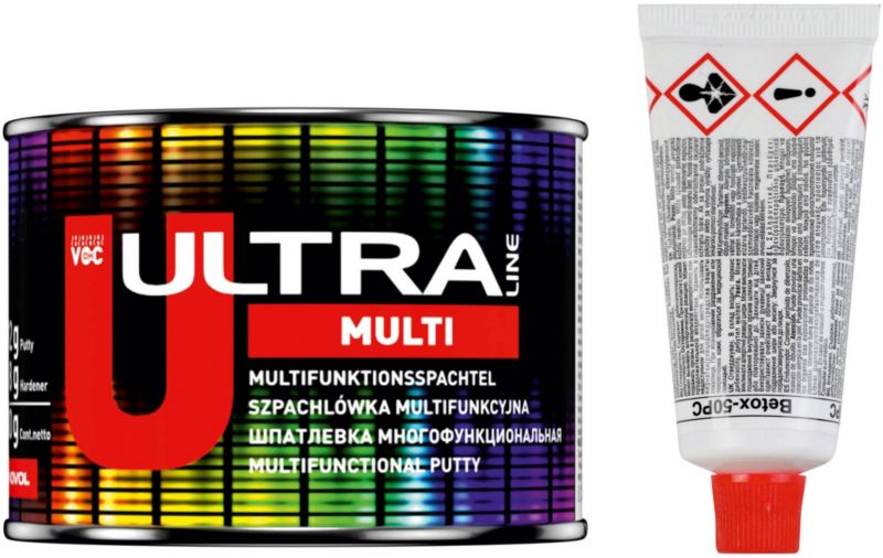 Universal spartelmasse Novol Multi Ultra 200 g