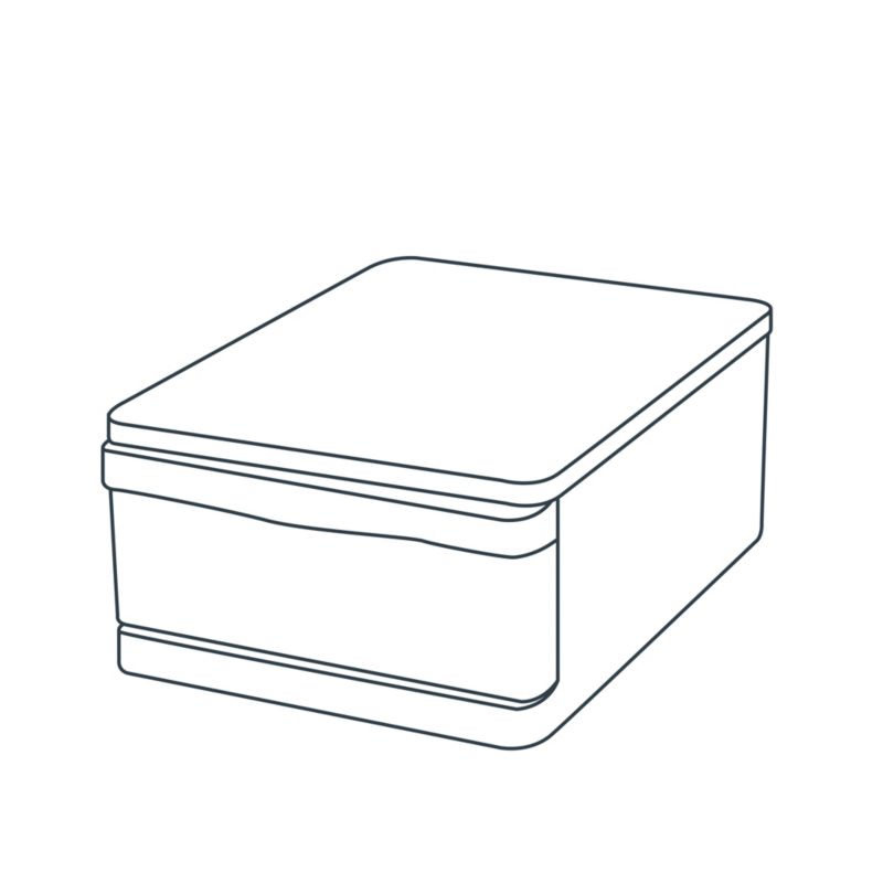 Form Kontor plastikskuffe 14 cm