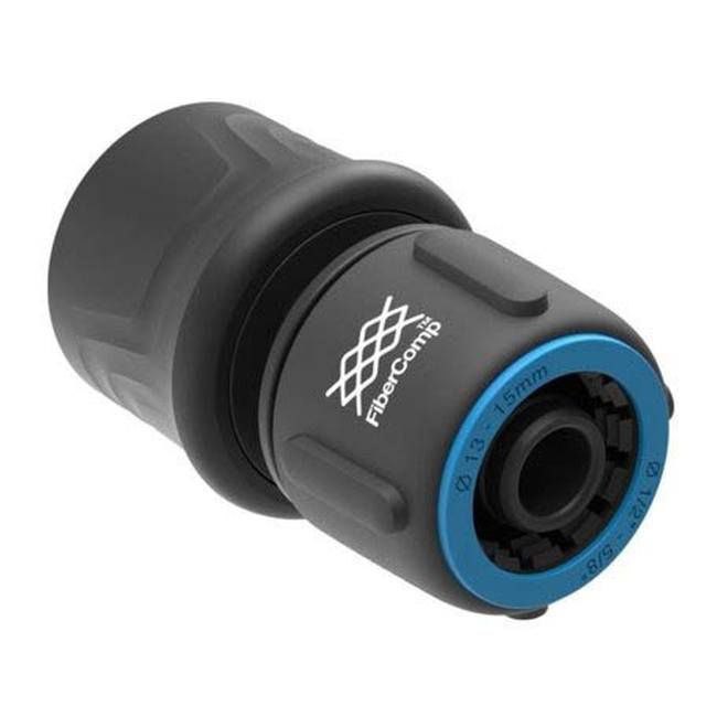 Fiskars FiberComp hurtigkobling 1/2"-5/8" med stopfunktion