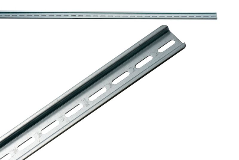 Perforeret monteringsskinne Pawbol TH35 1 m