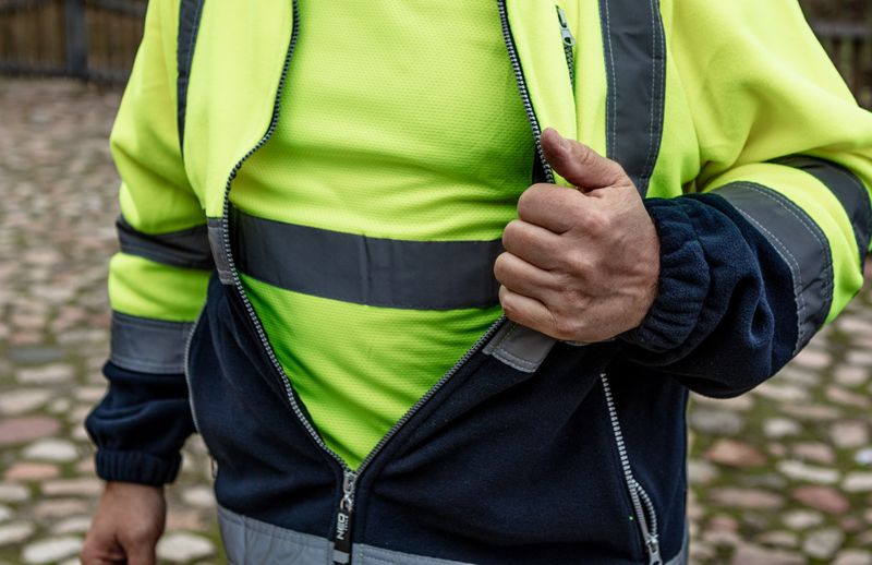 NEO TOOLS advarselarbejds-T-shirt med intens synlighed S gul 1 stk.