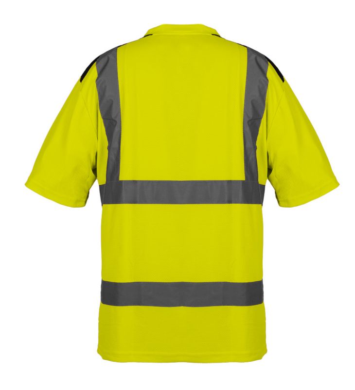 NEO TOOLS advarselst-shirt til arbejde med intens synlighed XXL gul 1 stk.