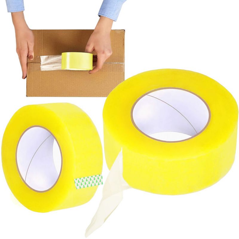 Selvklæbende pakke- og tape 4,8 cm x 150 m transparent 1 stk.