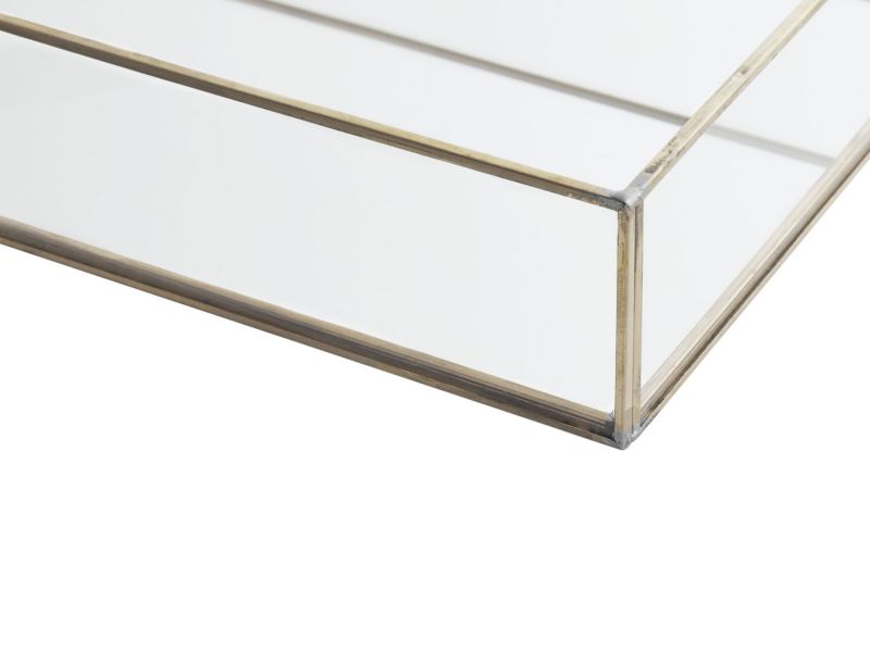 Grenoble bakke i spejlblank sølv, 1 stk.