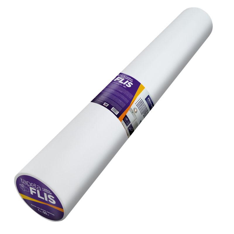 Glasvæv tapet Flis 25 m