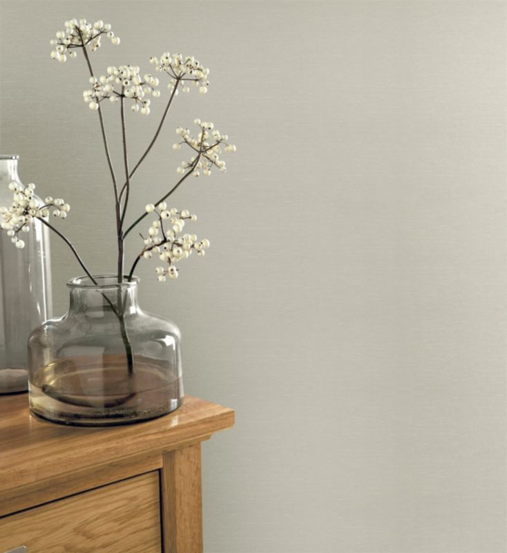 GoodHome Arceau vinyltapet på non-woven i creme