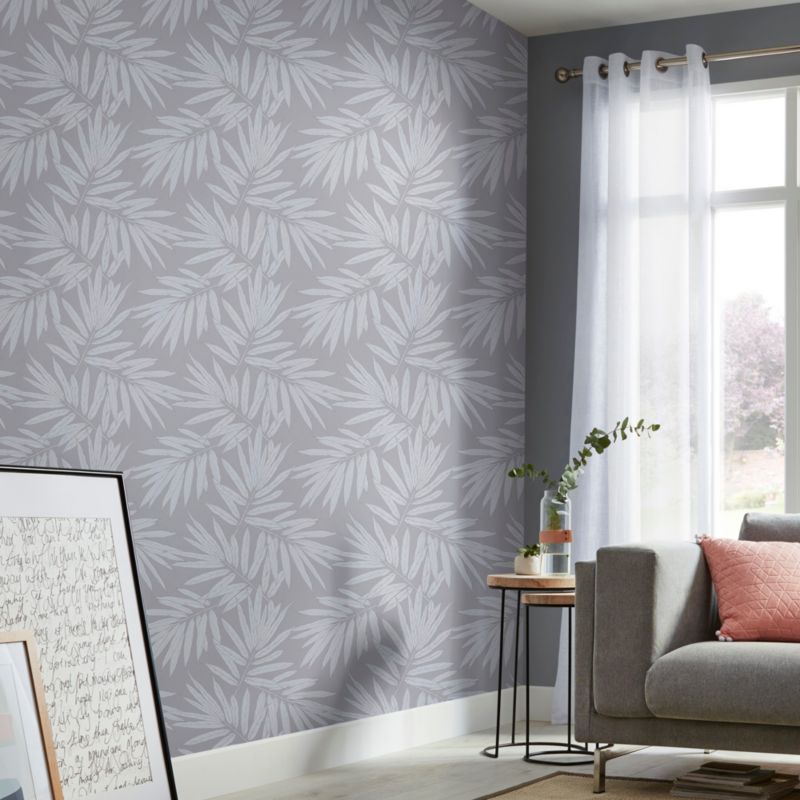 Vinyltapet på nonwoven GoodHome Lorocoo lilje