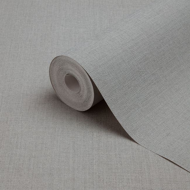 GoodHome Tille grå vinyltapet på nonwoven