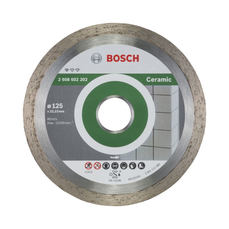 Bosch diamantklinge til keramik 125 mm