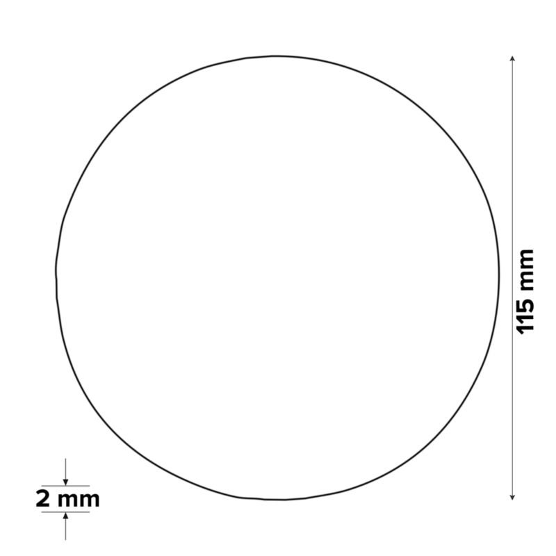 Erbauer kontinuerligt diamantklinge 115 x 22,2 mm