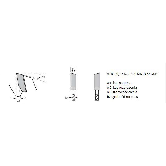 Erbauer træcirkelsavklinge Ø 305 x 30 mm 48T