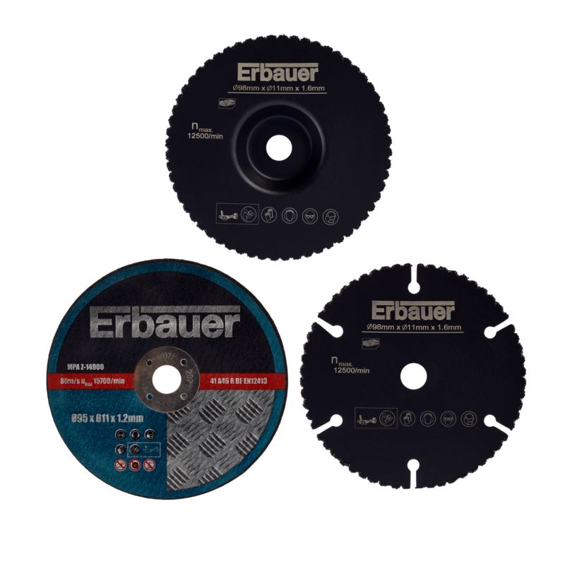 Skæreskive til Erbauer 18 V mini rundsav til træ