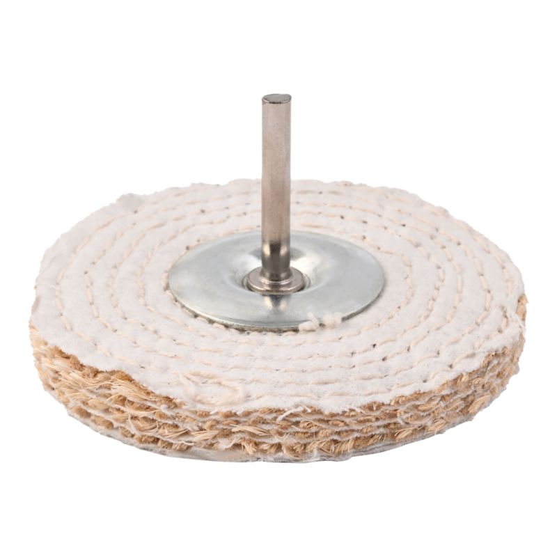 Mac Allister polerskive i stof 100 mm