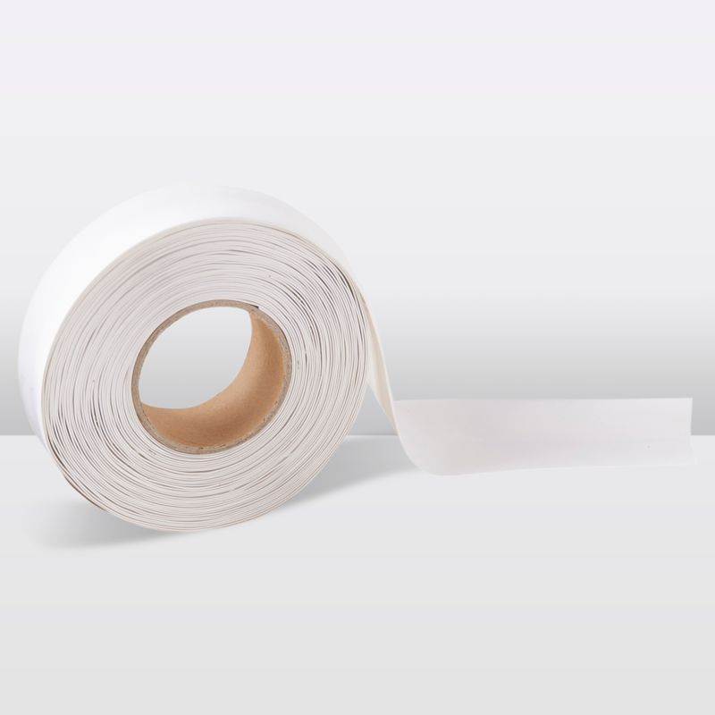 Hvid gulvlistebånd 51 mm x 15 m