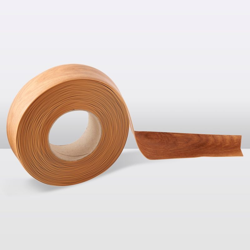 Sokkelbånd 51 mm x 15 m lys kastanje fyrretræ