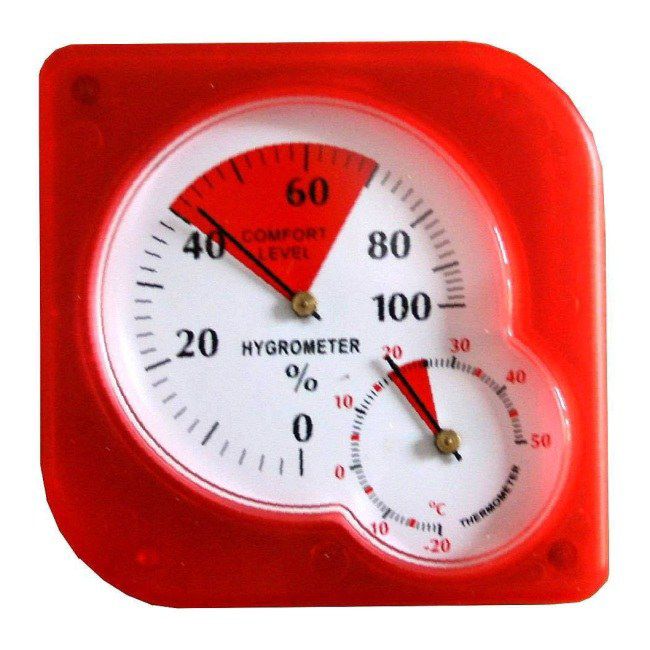 Indendørs termometer og hygrometer Terdens 8804