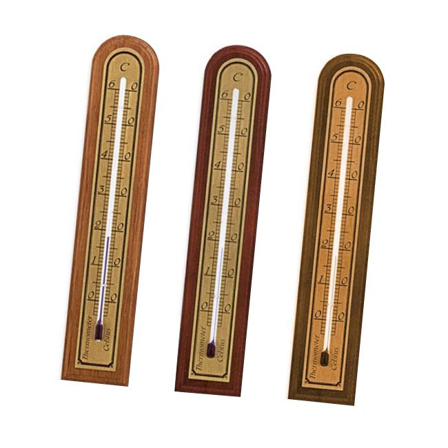 Gulvtermometer i træ til indendørs brug 0228