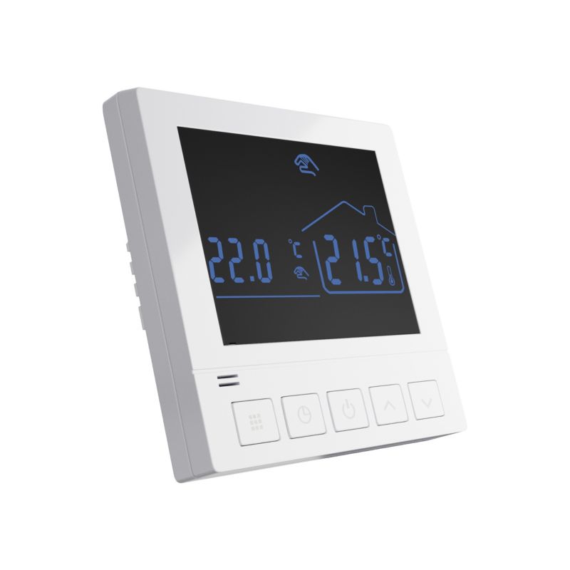 Programmerbar termostat HD-T02 i hvid