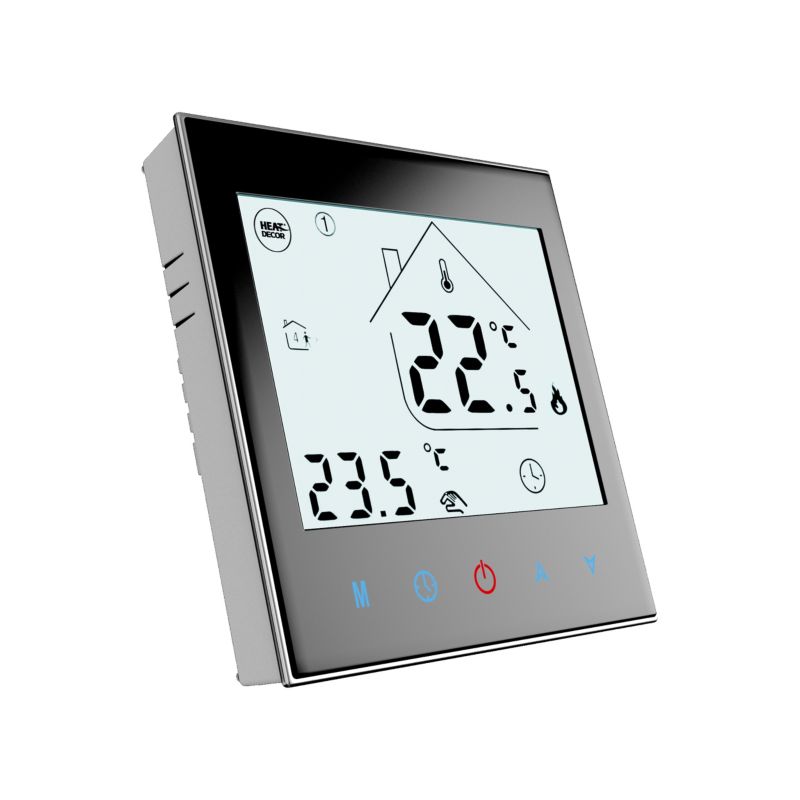 Programmerbar HD-T1000.B termostat med Wi-Fi, sort