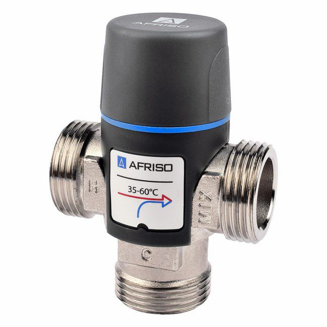 Afriso GZ 1" termostatisk blandingsventil