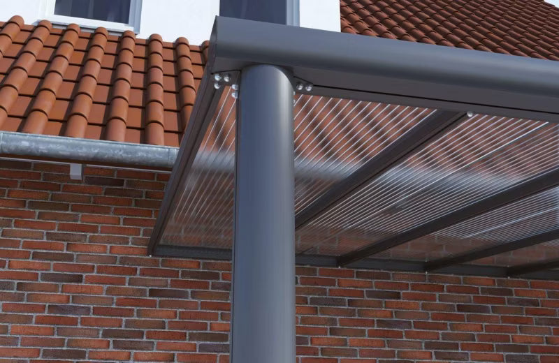 Terrasseoverdækning SMARTLINE 3x3,04 m Antracit