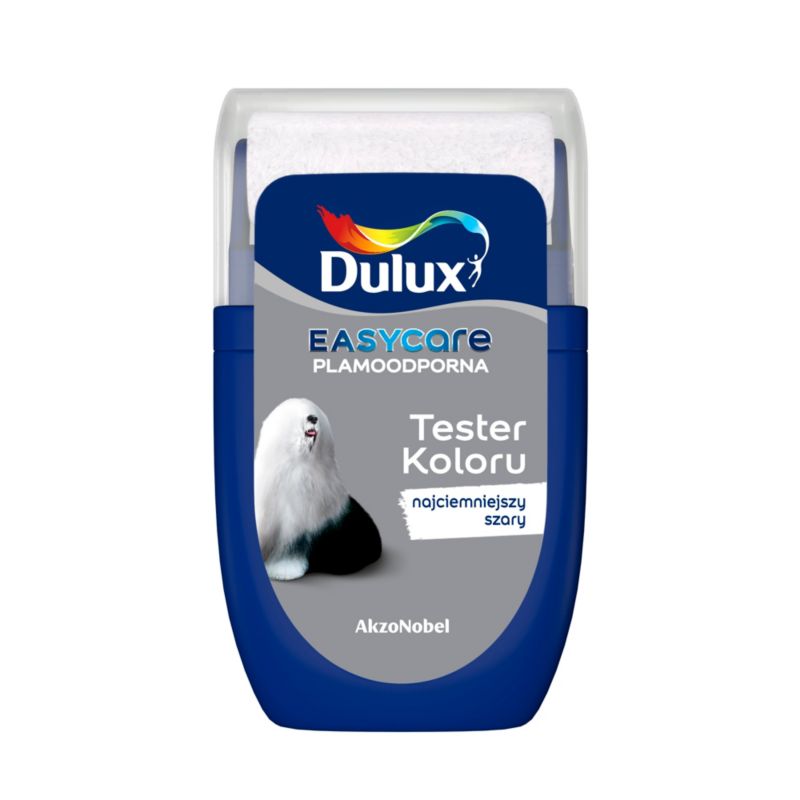Dulux EasyCare malingstester i mørkeste grå 0,03 l