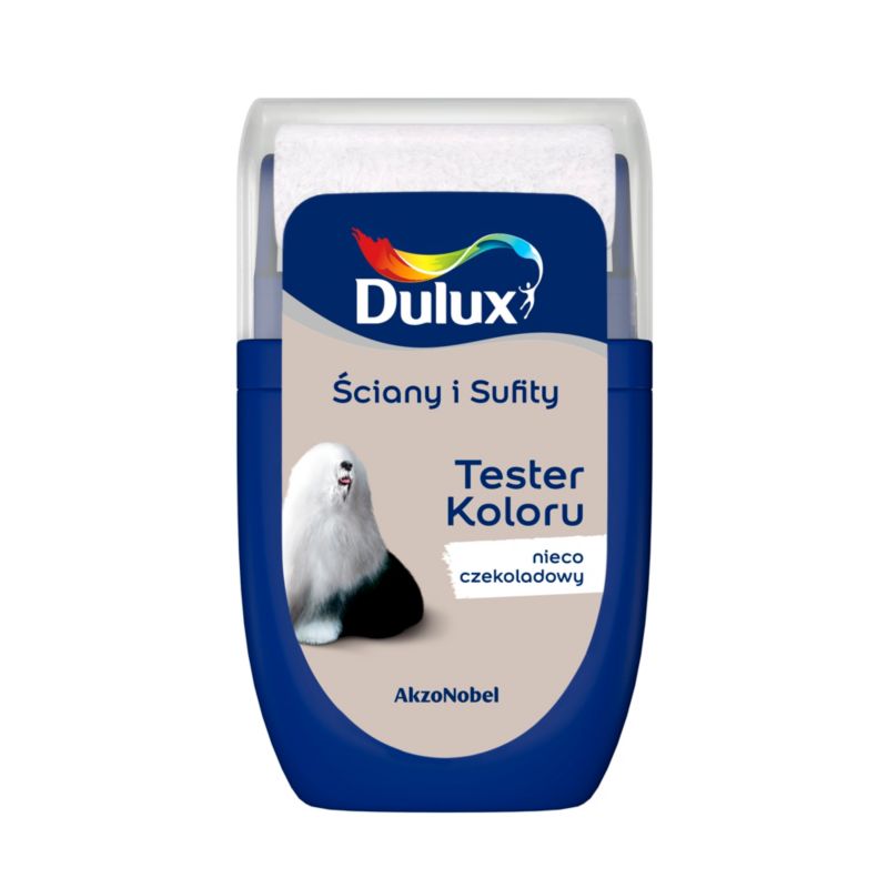 Dulux malingstester til vægge og lofter i let chokoladefarve 0,03 l