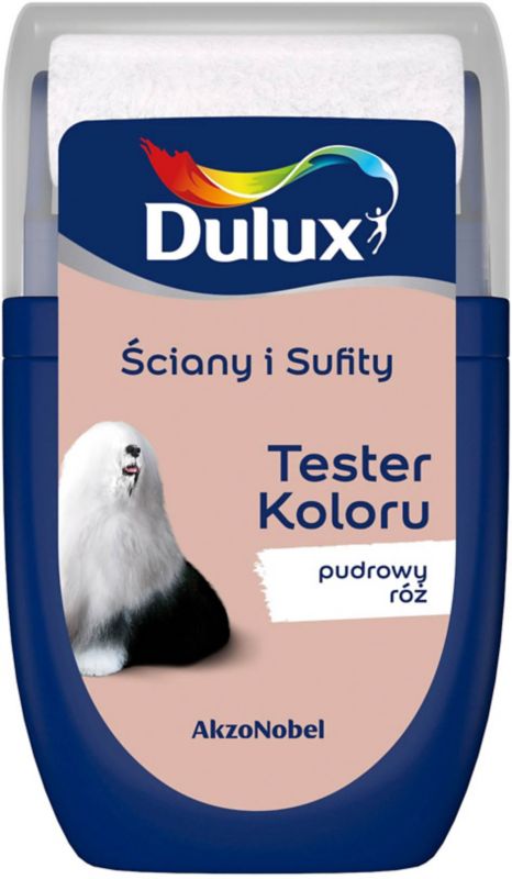 Dulux tester maling til vægge og lofter i pudderrosa 0,03 l