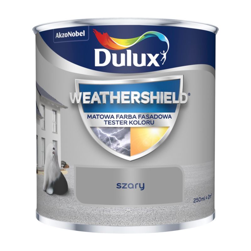 Dulux grå facademaletester 250 ml