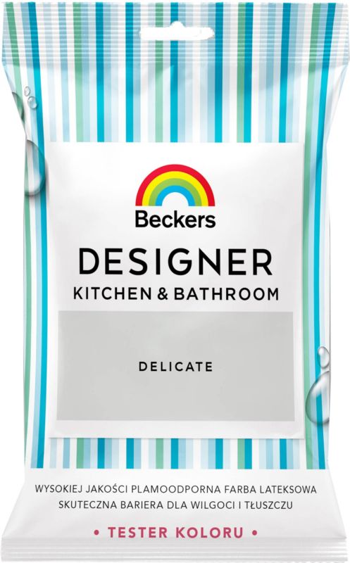 Tester af farve Beckers Designer Kitchen&Bathroom Delicate 0,05 l