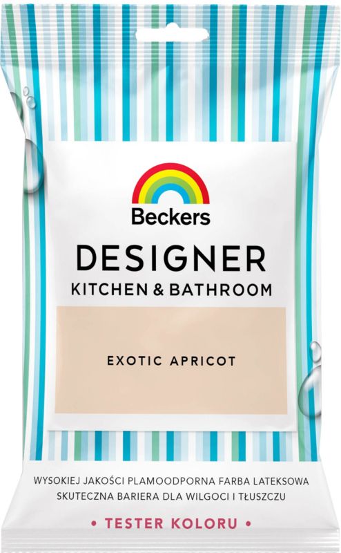 Tester af farve Beckers Designer Kitchen&Bathroom Exotic Apricot 0,05 l