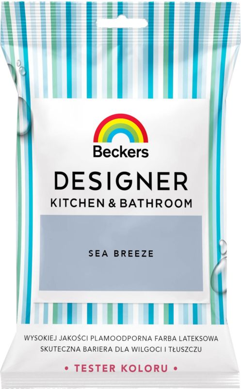 Tester af farve Beckers Designer Kitchen&Bathroom Sea Breeze 0,05 l