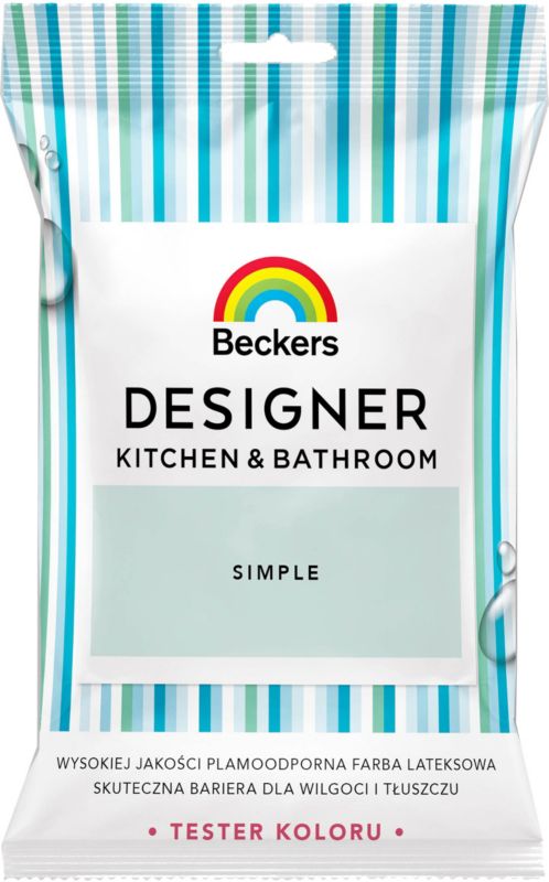 Tester af farve Beckers Designer Kitchen&Bathroom Simple 0,05 l