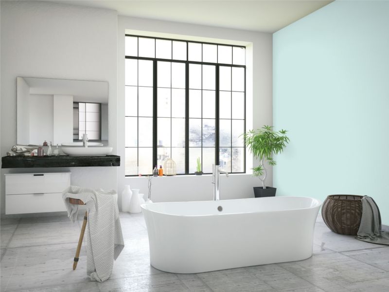 Tester maling Dekoral Badeværelse & Køkken tid til mynte 0,03 l