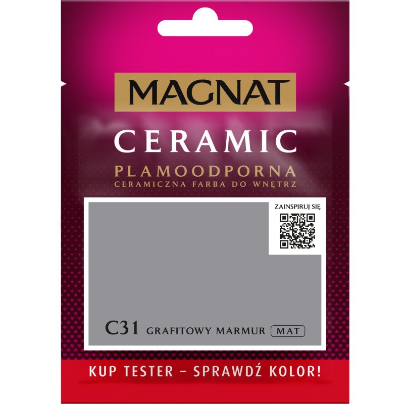 Tester maling Magnat Ceramic C31 grafit marmor 0,03 l