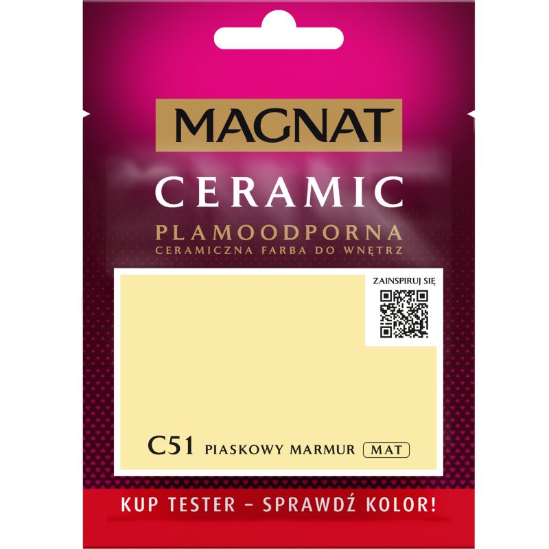 Tester maling Magnat Ceramic C51 sandmarmor 0,03 l