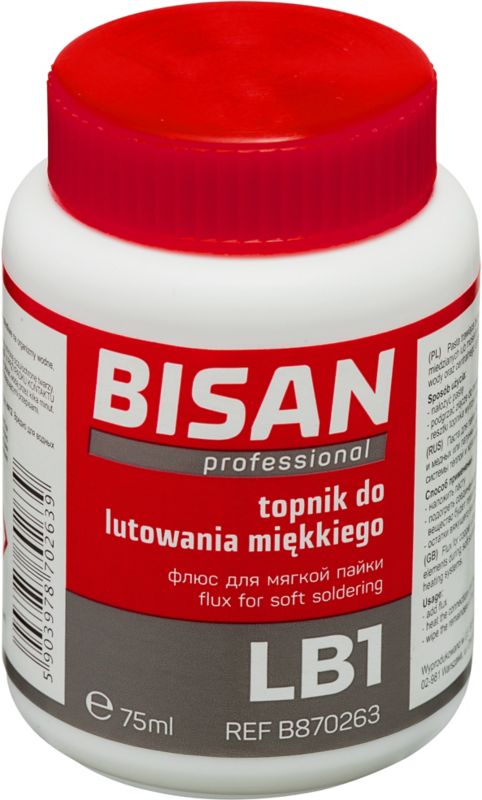 Bisan LB1 75 g blødt loddepasta til blød lodning