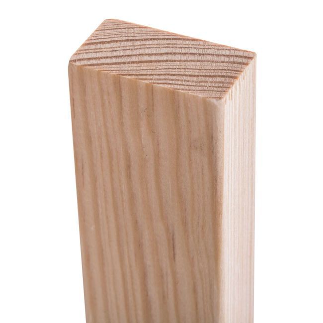 Fyrretræsbaluster Kornik 930 x 37 x 17 mm mønster nr. 14