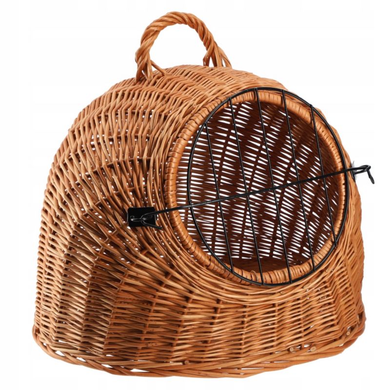 KADAX fletkurv til hund og kat, transporttaske 49 cm, brun, 1 stk.