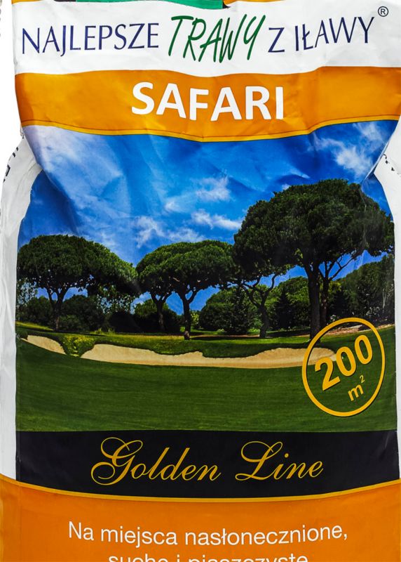 Græsfrø Safari 5 kg – Bedste græs til solrige områder fra Iława