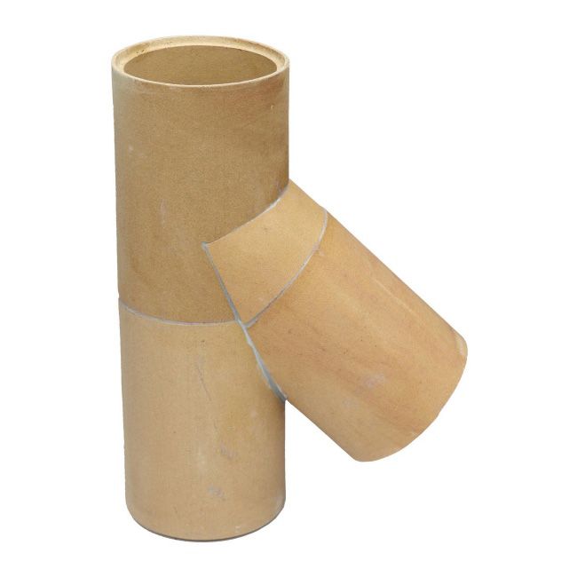 Keramisk grenrør til Niko skorsten systemer 45° 200 mm