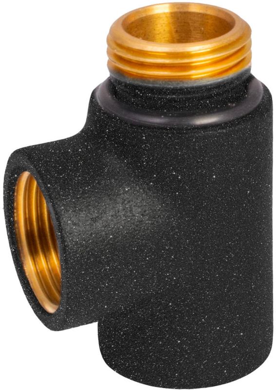 Idmar trerørstykke til elvarmer i antracit