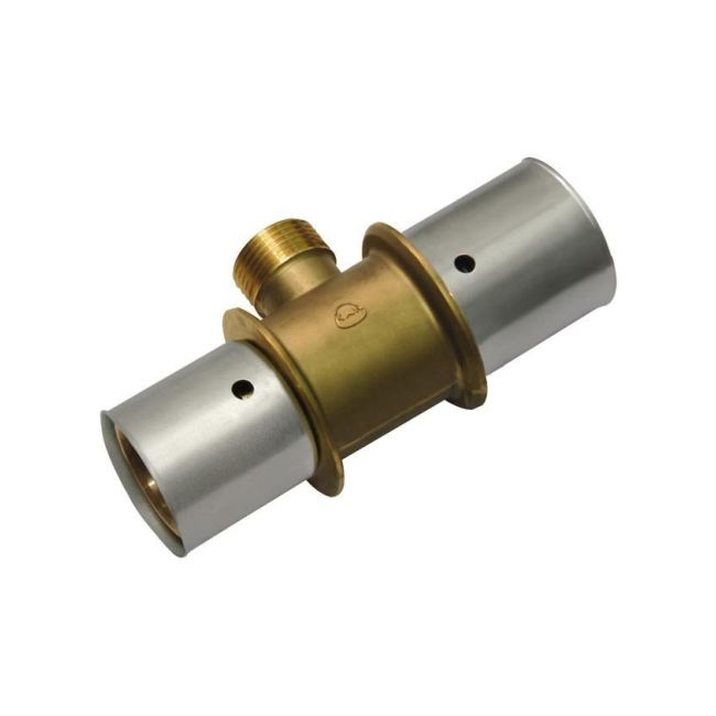 KAN-therm Ultrapress trerørsforbindelse 16 mm GZ 1/2"