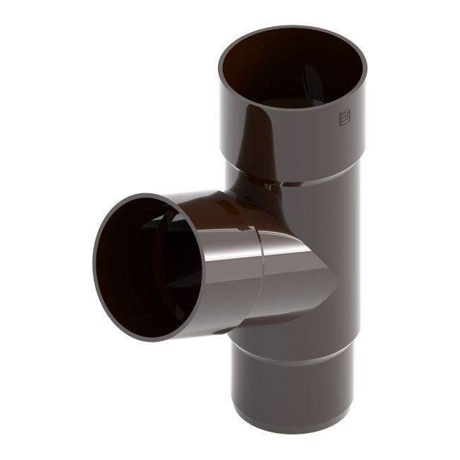 Ocean trerørs samler 63 x 63 x 63 mm i brun