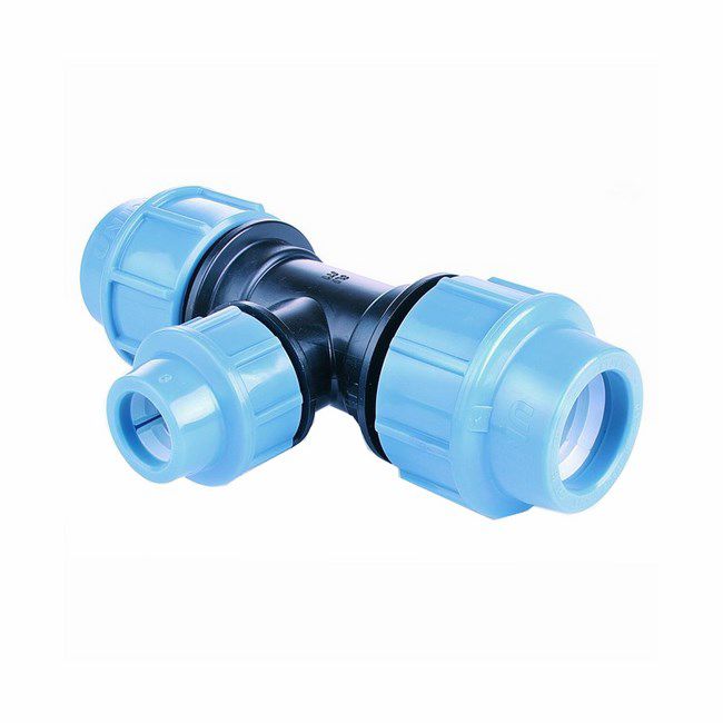 PE Pipelife reduktions-T-stykke 25 x 32 x 25 mm